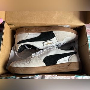 Puma Palermo White casual sneakers SIZE 9 WOMENS / EU 40 / UK 6.5
